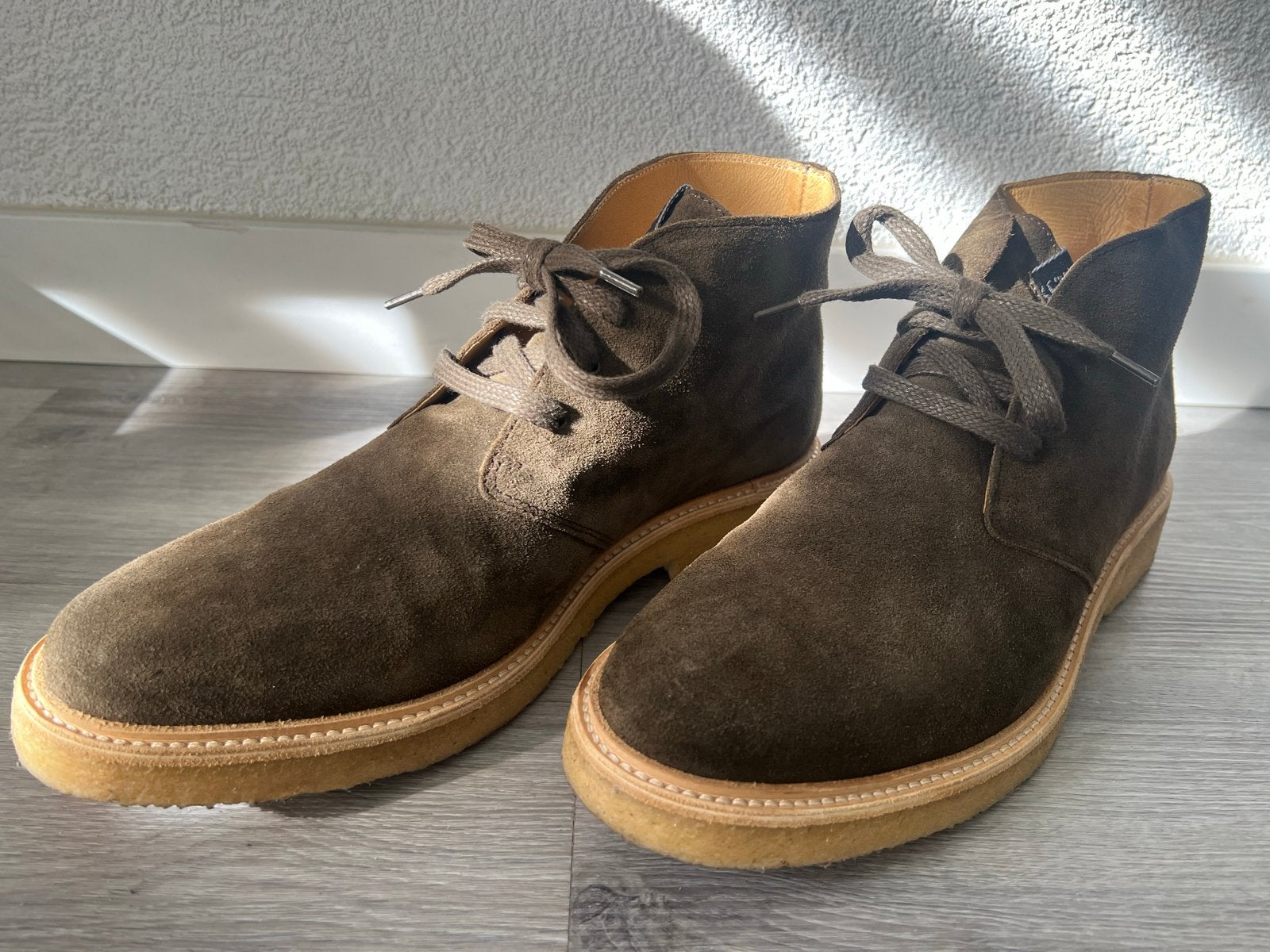 Nubikk heren schoenen maat 43 - Zo goed als nieuw, Ophalen of Verzenden, Zo goed als nieuw, Bruin, Veterschoenen