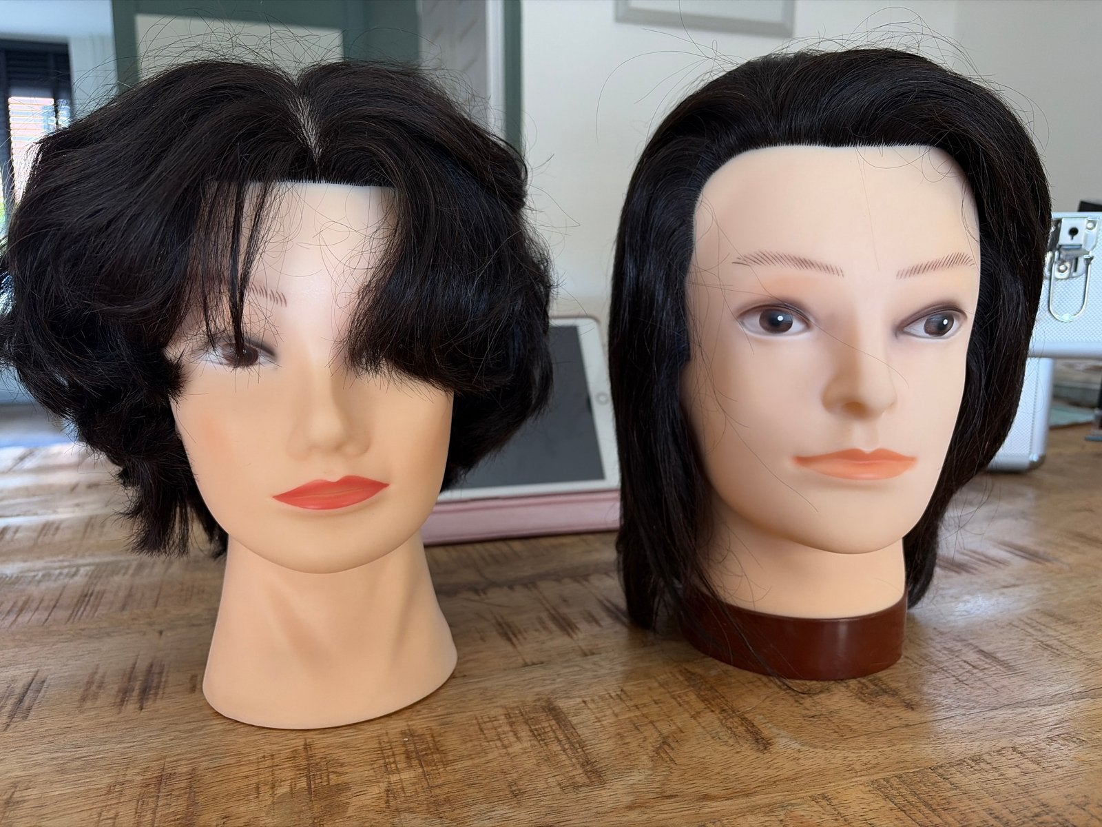 2 Oefenhoofden met haar, Ophalen of Verzenden, Nieuw, Overige typen