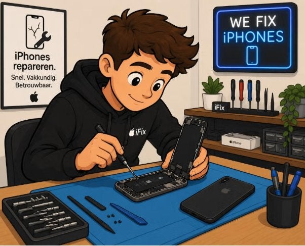 Iphone reperatie in hooglanderveen 15% korting, Ophalen, Refurbished, Overige typen, Apple iPhone