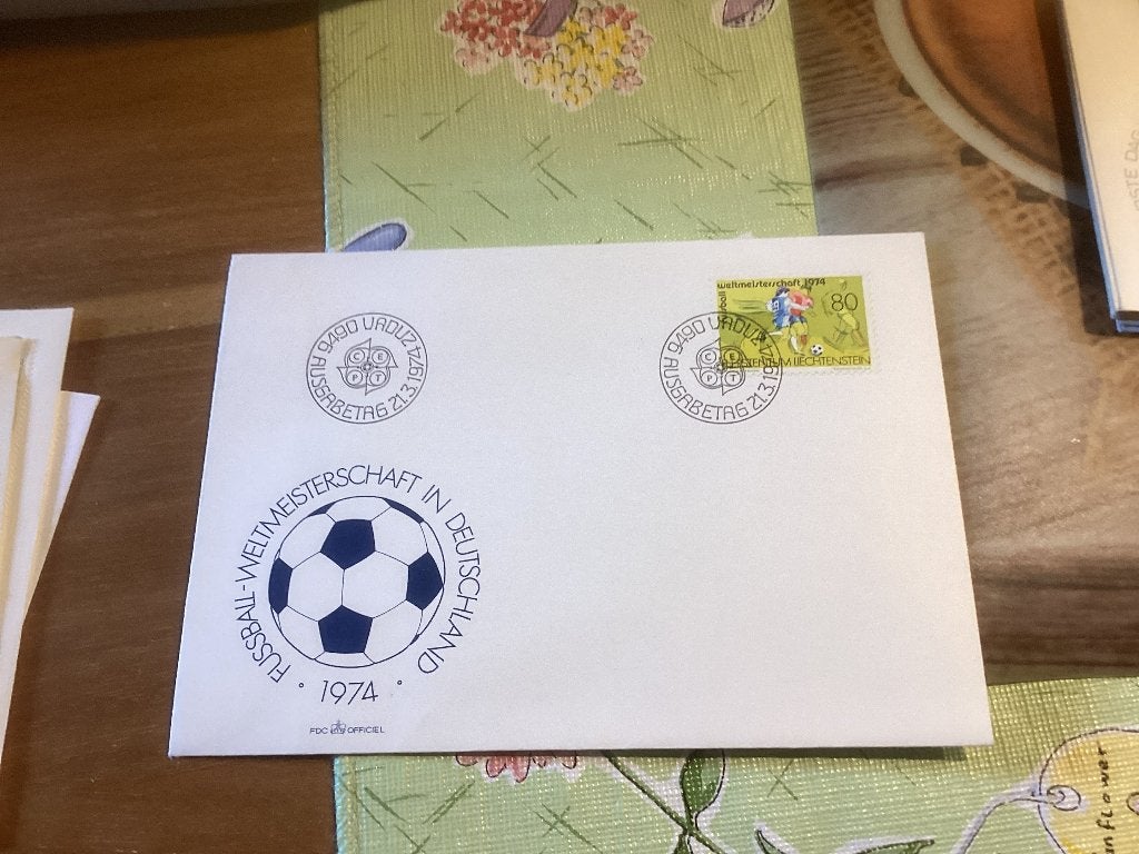 No5030 Voetbal 21-3-1974 Liechtenstein Heb ook Nederland jaa, Ophalen, Onbeschreven, Nederland