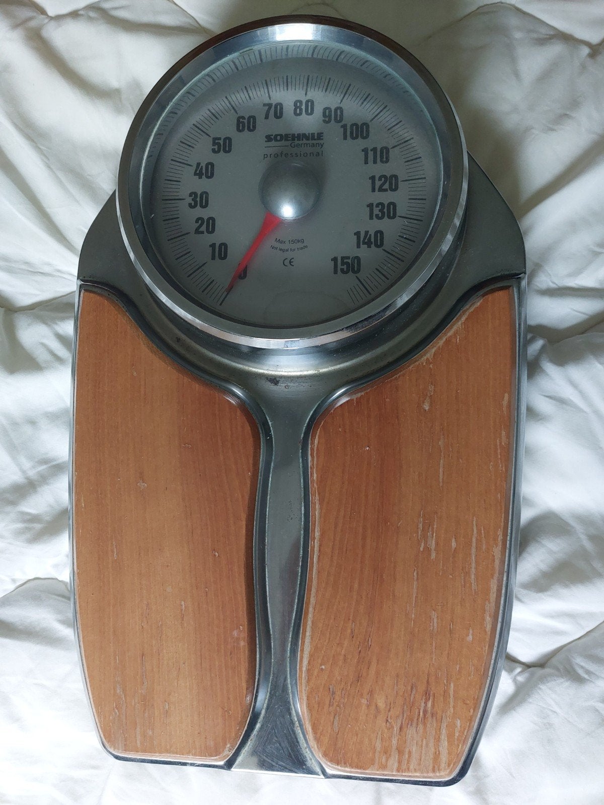 Soehnle Personenweegschaal - Analoog, Max 150kg, Gebruikt, Analoog, 100 kg of meer, Ophalen of Verzenden