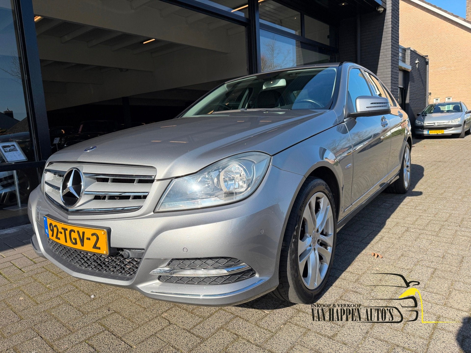 Mercedes-Benz C-klasse 180 Avantgarde / Nieuwe Distributie K, Auto's, 1796 cc, Handgeschakeld, Grijs, Sedan