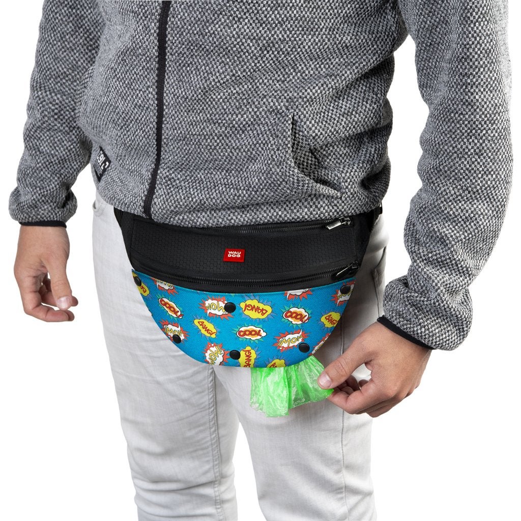 WAUDOG Wow Waist Bag / Heuptasje (3 vakken) -60% OFF!!!, Dieren en Toebehoren, WAUDOG, Ophalen of Verzenden, Nieuw