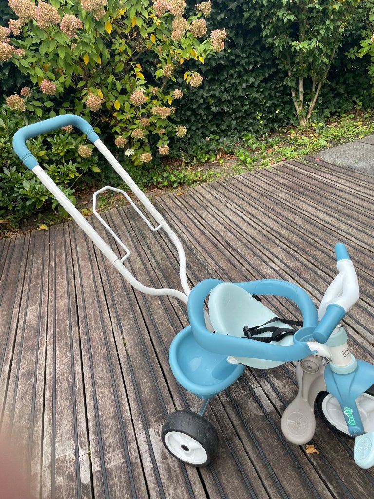Driewieler met duwstang vanaf 10 maanden, Kinderen en Baby's, Ophalen, Zo goed als nieuw, Overige typen