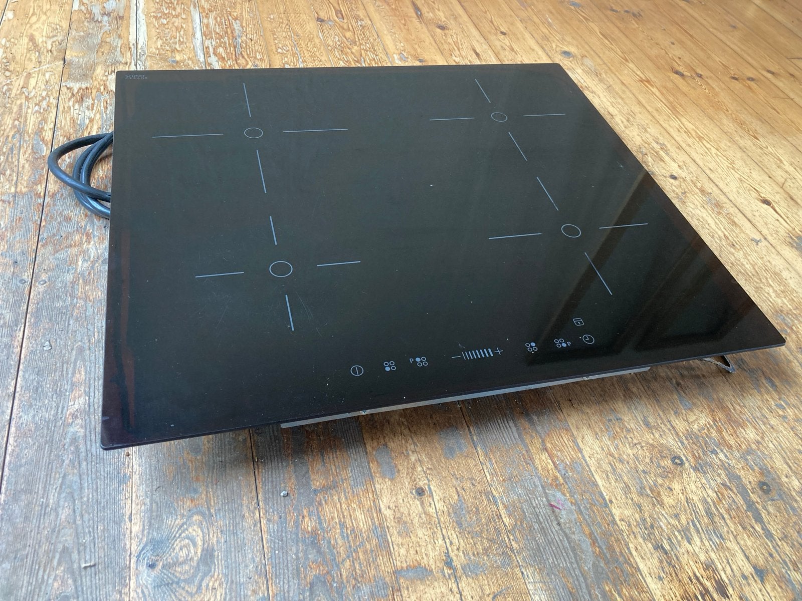 Schott Ceran Inductie Kookplaat 4 Pits, Ophalen, Gebruikt, Minder dan 85 cm, 4 kookzones