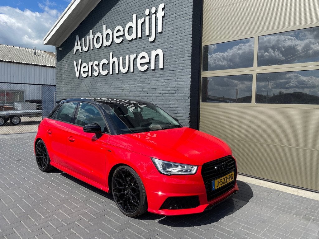 Audi A1 Sportback 1.8 TFSI Sport Pro Line S automaat stoelve, Auto's, Audi, 4 stoelen, Leder en Stof, 1180 kg, 17 km/l