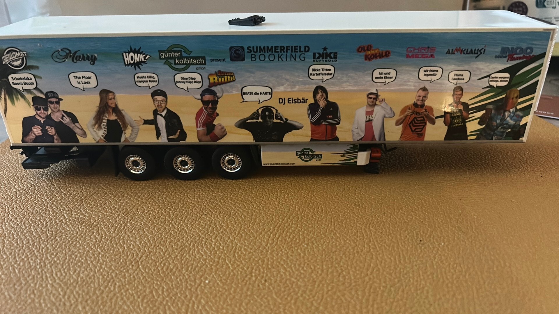 Tekno koeltrailer met laadklep B keus, Ophalen of Verzenden, Zo goed als nieuw, Bus of Vrachtwagen, Tekno