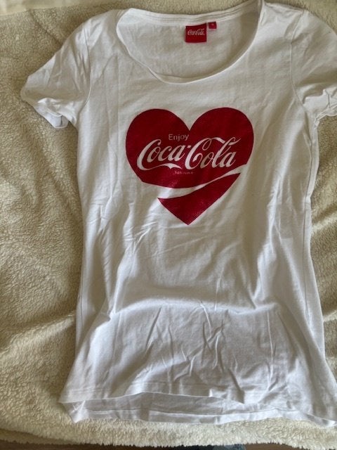 Coca-Cola T-shirt maat S nieuw, Coca Cola, Wit, Nieuw, Ophalen of Verzenden
