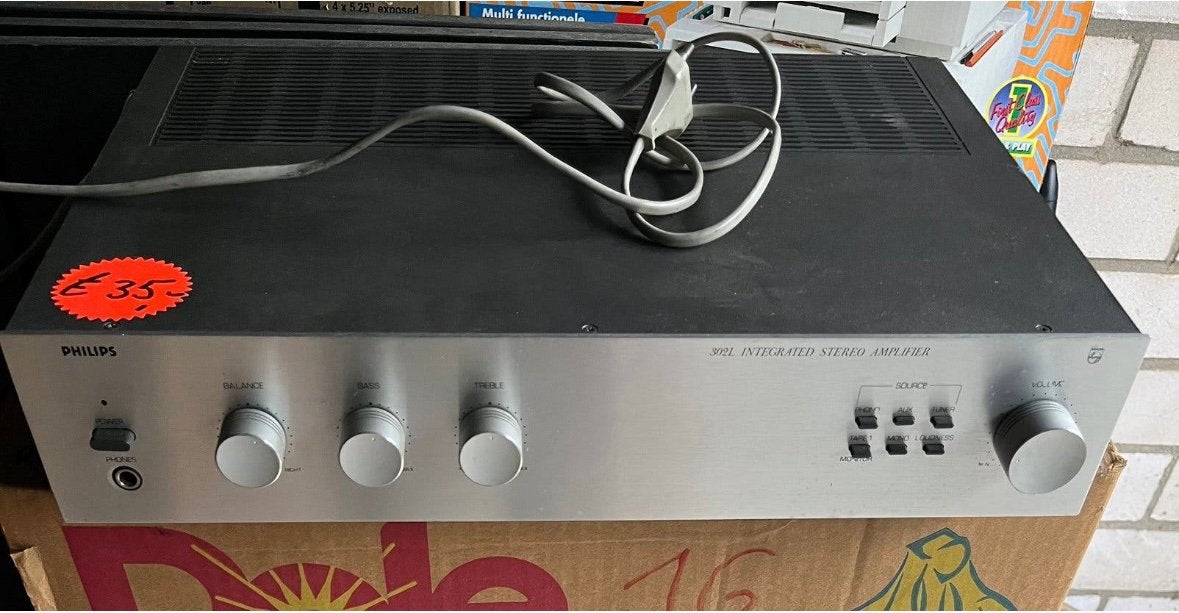 Philips versterker, Audio, Tv en Foto, Overige merken, Gebruikt, P, P