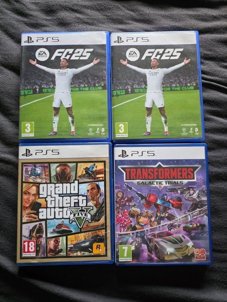Playstation 5 spellen: FC 25, Transformers, Spelcomputers en Games, Games | Sony PlayStation 5, Ophalen of Verzenden, Zo goed als nieuw