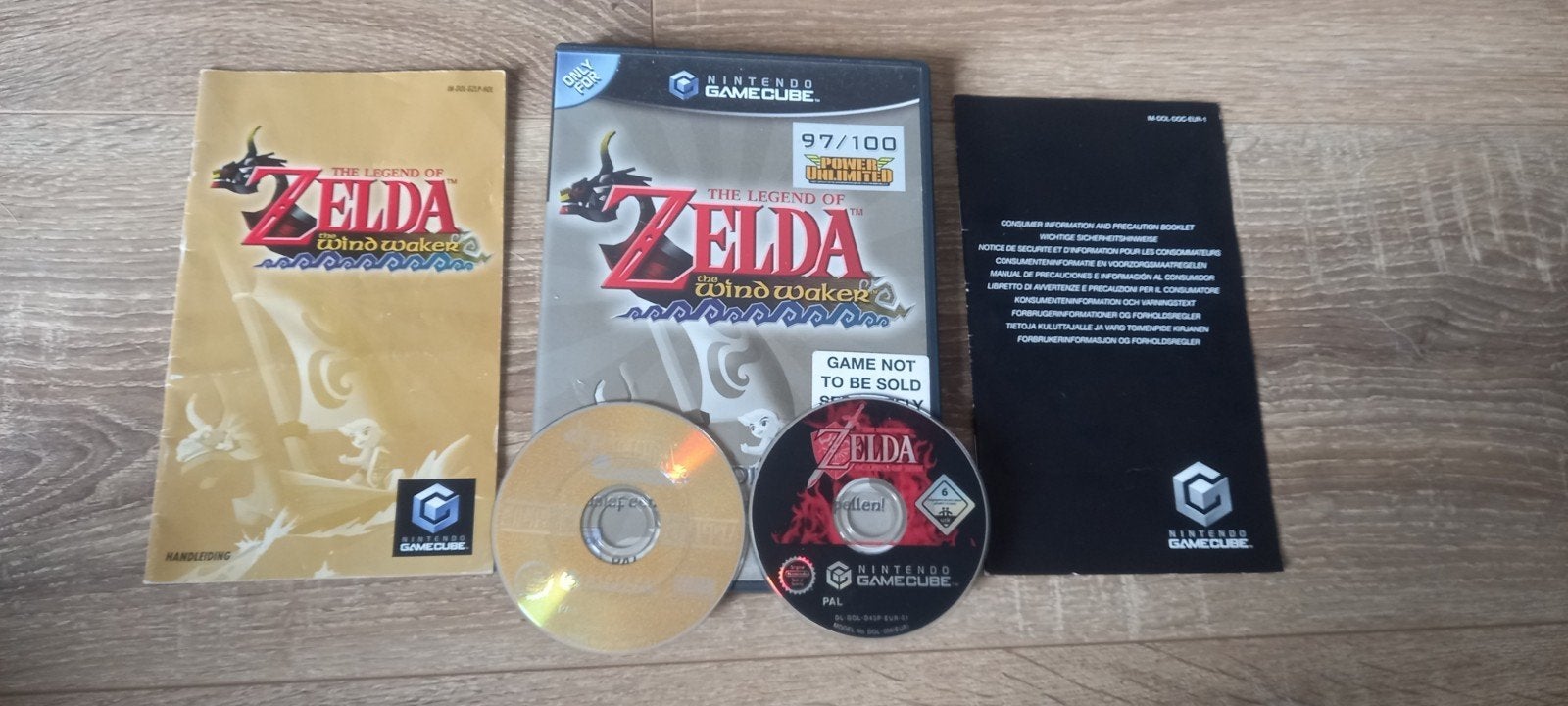 The Legend of Zelda: The Wind Waker (GameCube), Avontuur en Actie, Gebruikt, 1 speler, Ophalen of Verzenden