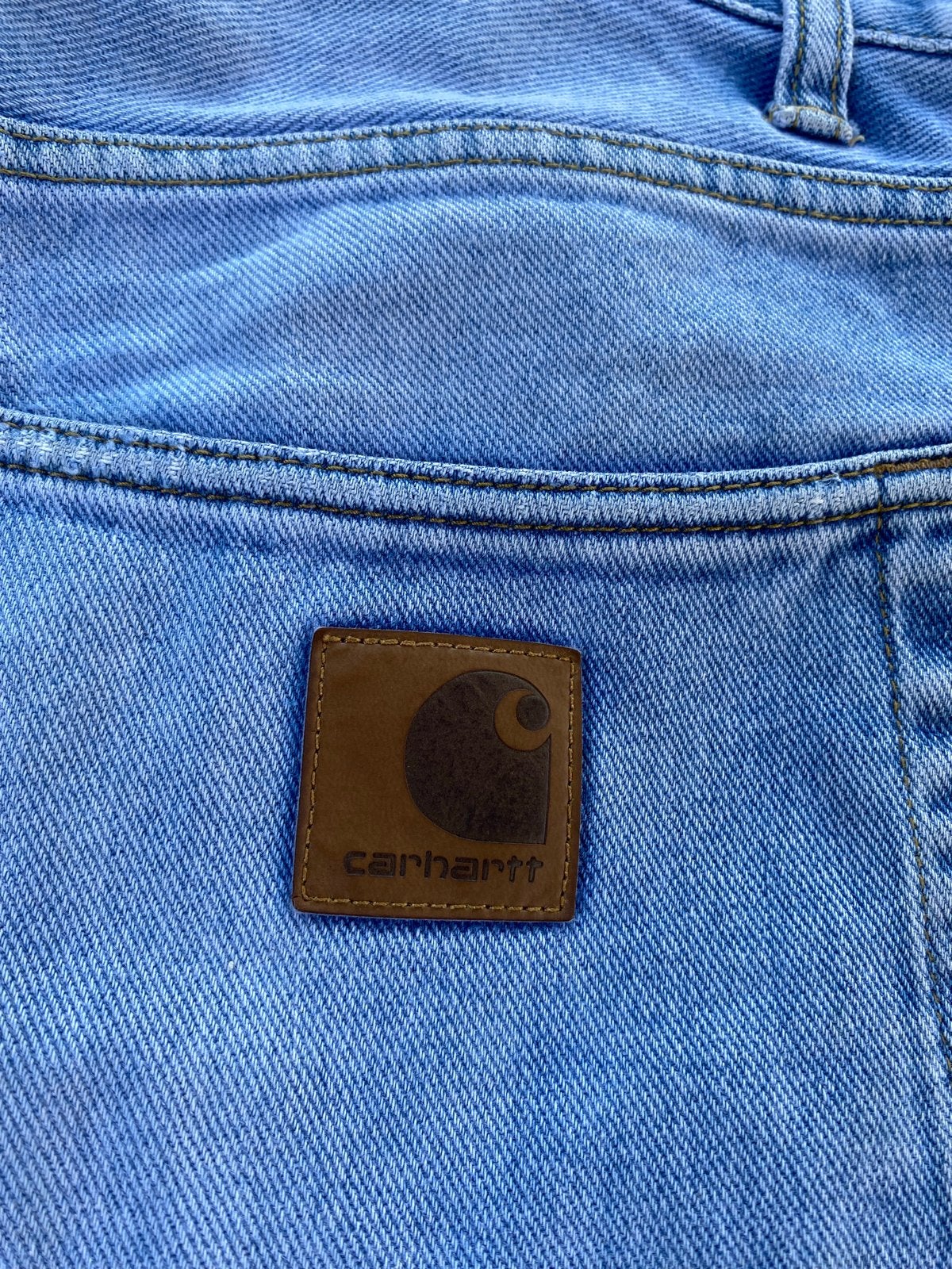 Carhartt Klondike pant - Maat 32x32, Ophalen of Verzenden, Gedragen, Blauw, W32 (confectie 46) of kleiner