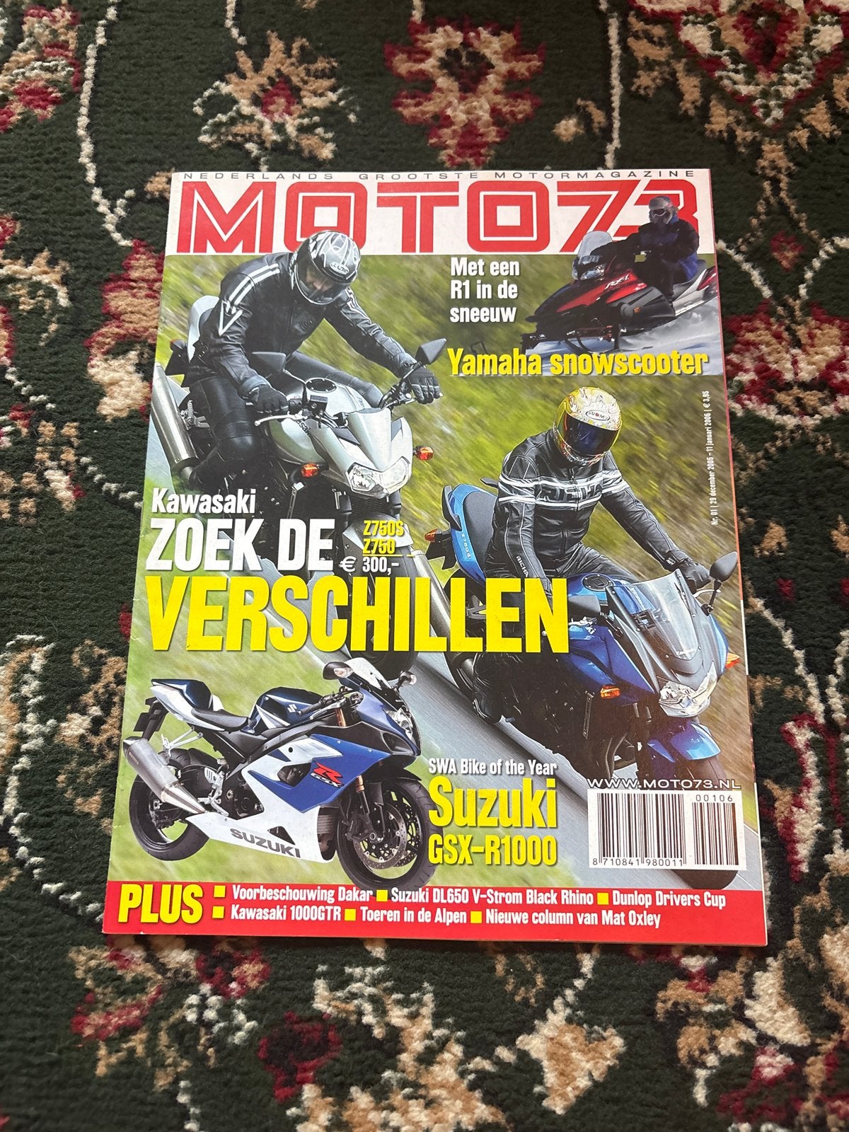 Moto73 Magazine - Editie met Yamaha snowscooter en Suzuki, Boeken, Ophalen of Verzenden, Gelezen, Algemeen