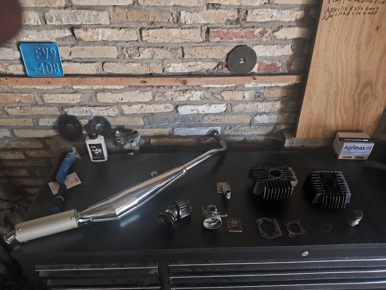 Tomos 50cc cilinderkit, Fietsen en Brommers, Brommers | Tomos, Standard, Ophalen of Verzenden
