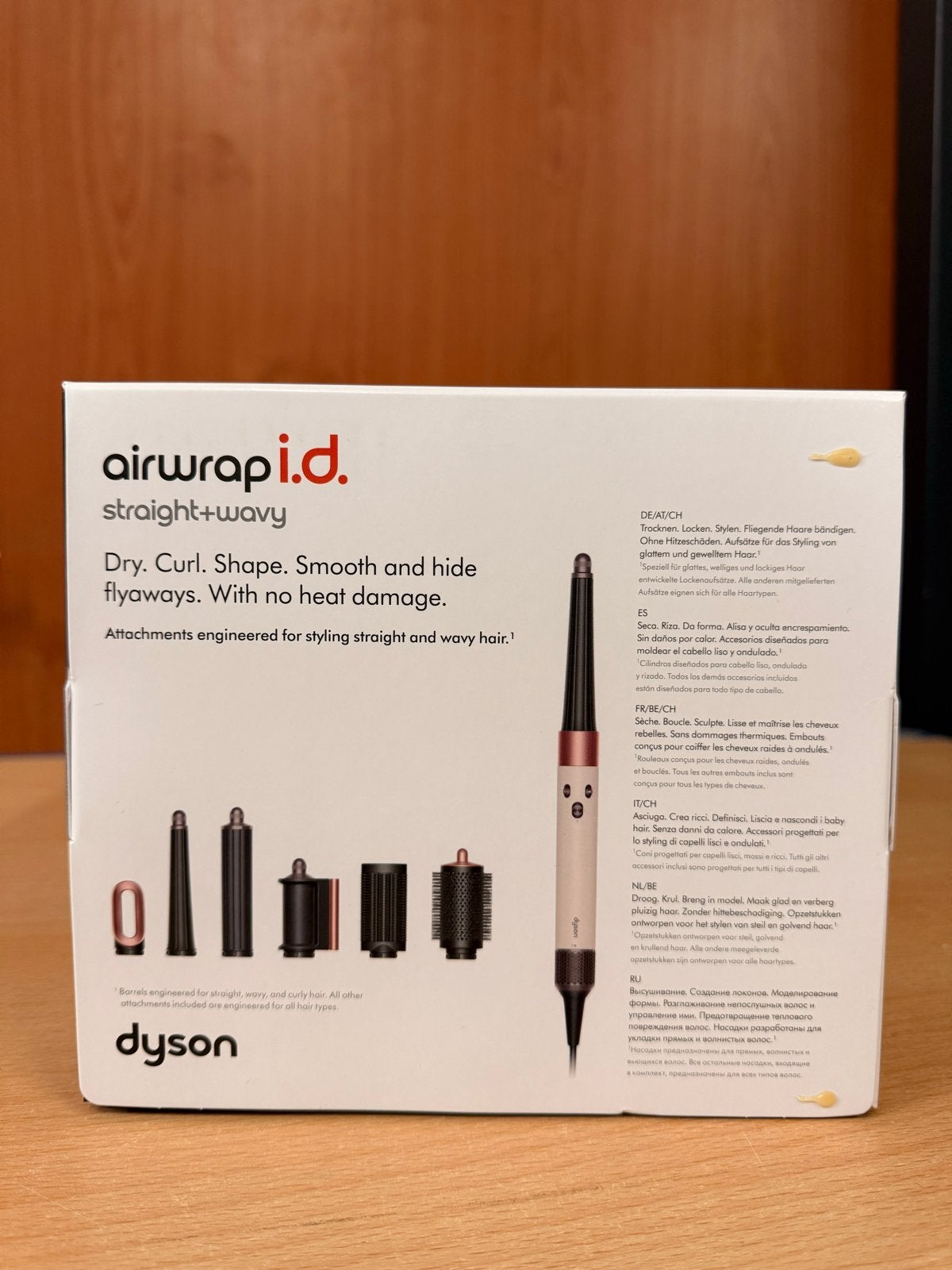 Dyson Airwrap i.d. Straight+Wavy - Nieuw in doos, Ophalen of Verzenden, Nieuw, Krultang of Stijltang