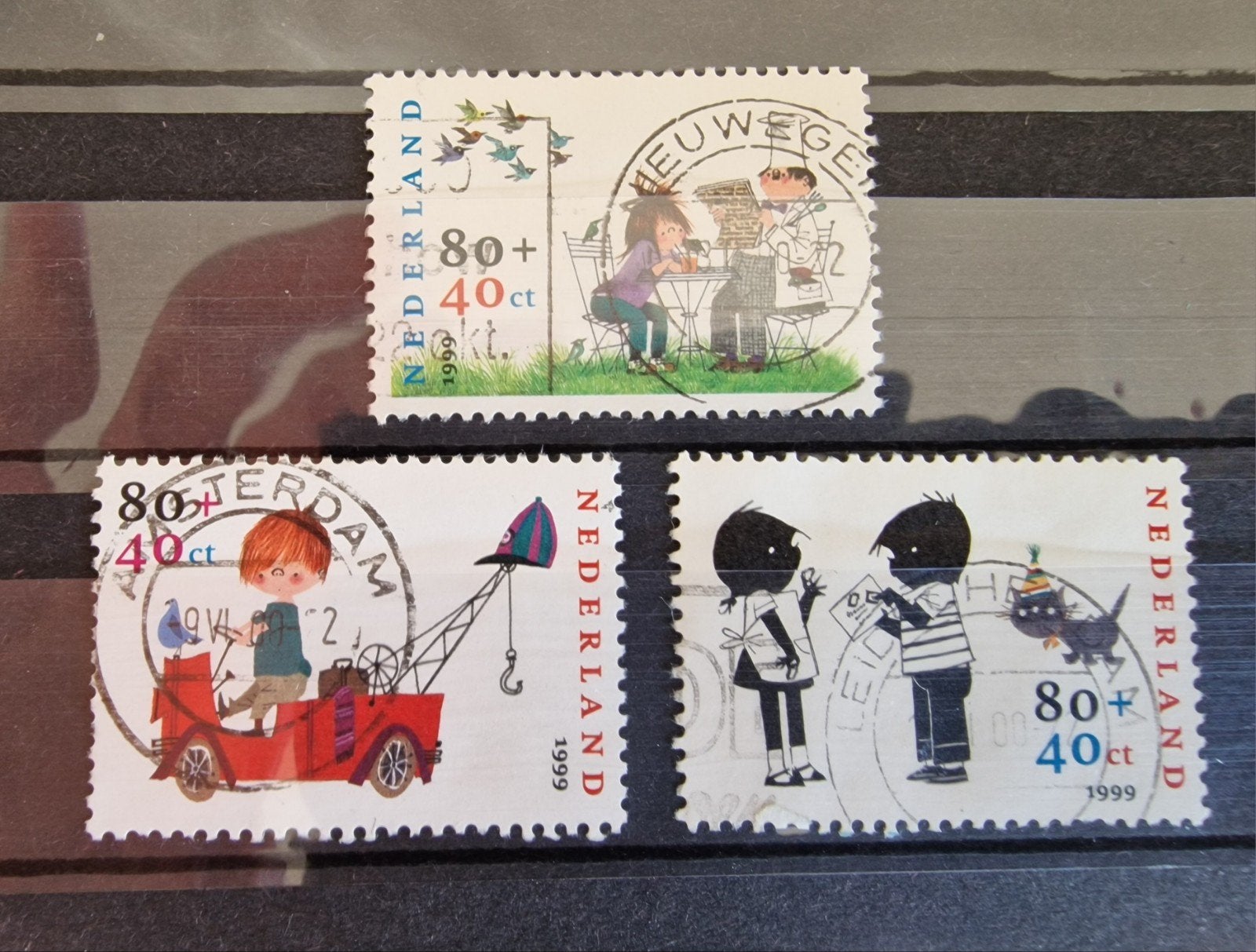 kv1190  Postzegels 1999 - Kinderpostzegels (Gestempeld), Ophalen of Verzenden, Na 1940, Gestempeld