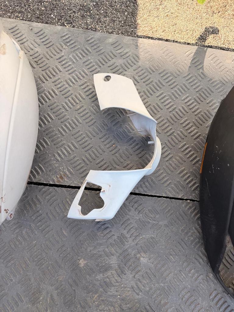 Piaggio Zip SP kappenset Mat Grey, Fietsen en Brommers, Brommeronderdelen | Scooters, Ophalen of Verzenden, Gebruikt, Kap, Piaggio