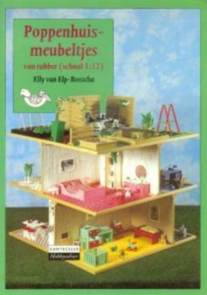 Poppenhuismeubeltjes van rubber - Elly van Elp-Bosscha., Ophalen of Verzenden, Nieuw, Poppenhuis