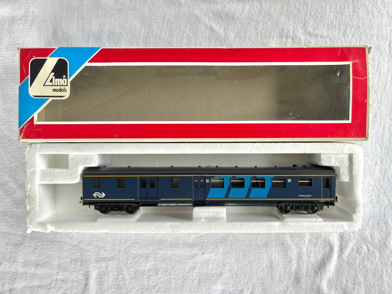 Lima 9305 NS Plan E bagage/restauratierijtuig in OVP H0, Gebruikt, Gelijkstroom, Wagon, Ophalen of Verzenden
