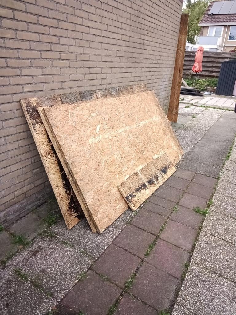 Gratis vlonders, Tuin en Terras, Ophalen of Verzenden, Gebruikt, Hout