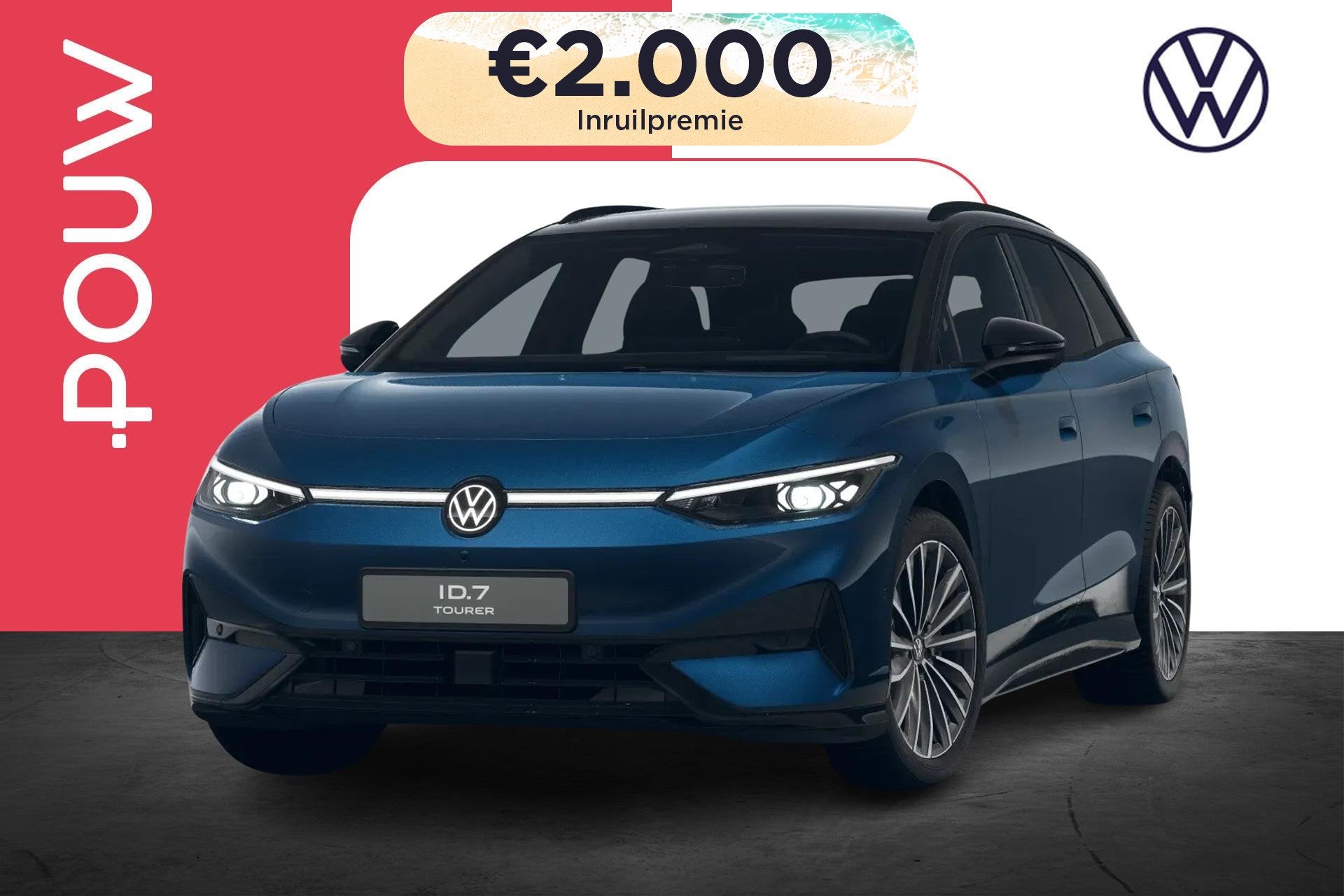 Volkswagen ID.7 Tourer Limited Edition Plus 286pk 77 kWh | V, Auto's, Volkswagen, Automaat, 12 maanden, Achterwielaandrijving