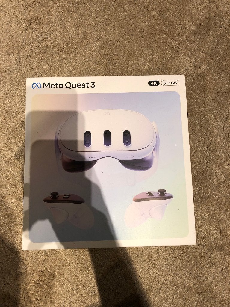 Meta quest 3 512gb nieuw, Spelcomputers en Games, Ophalen of Verzenden, Nieuw, VR-bril, Overige platformen