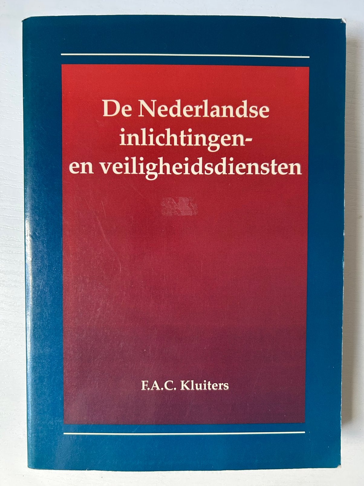 De Nederlandse inlichtingen- en veiligheidsdiensten, F.A.C. Kluiters, Ophalen of Verzenden, Overige onderwerpen, Tweede Wereldoorlog