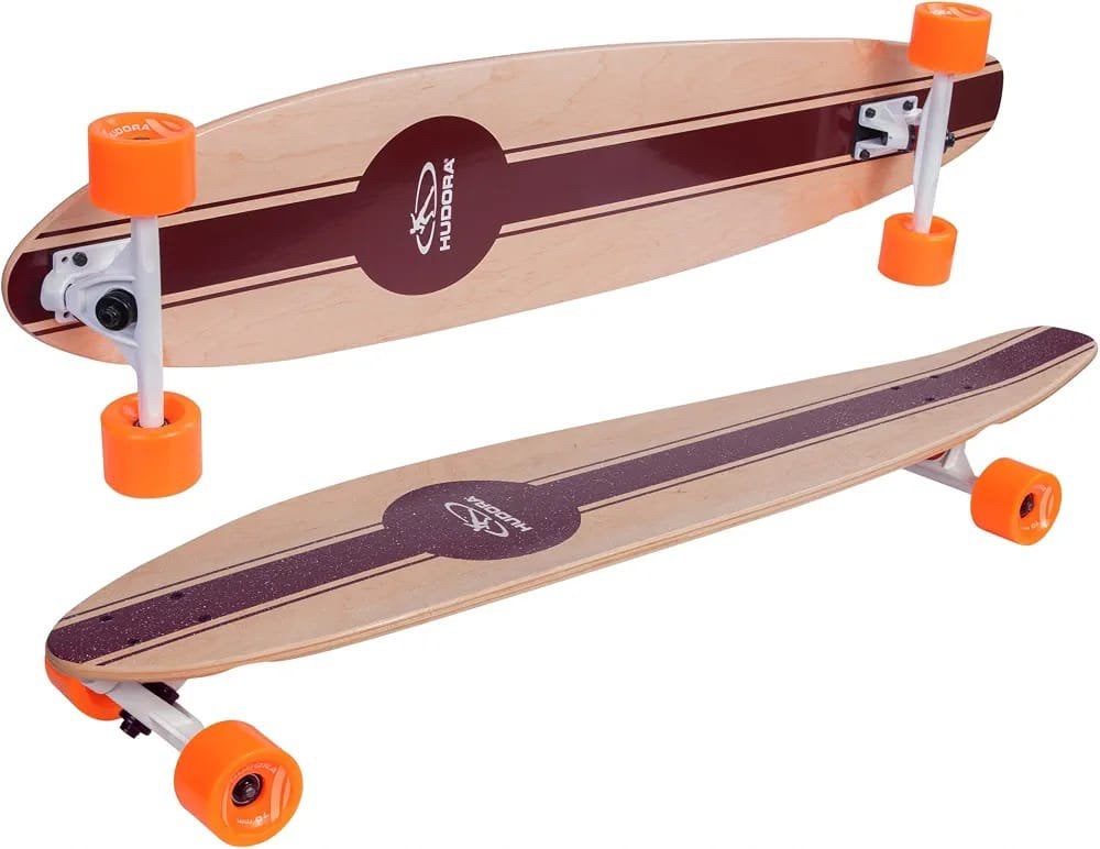 Twee Hudora Longboards Longboard Solana, Sport en Fitness, Skateboarden, Ophalen, Zo goed als nieuw, Longboard