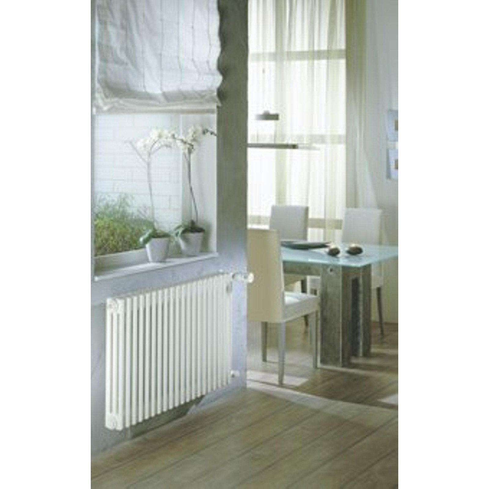 Nieuwe Zehnder Charleston Radiator 4150-10 Wit (RAL 9016), Doe-het-zelf en Verbouw, Verwarming en Radiatoren, Ophalen, Radiator
