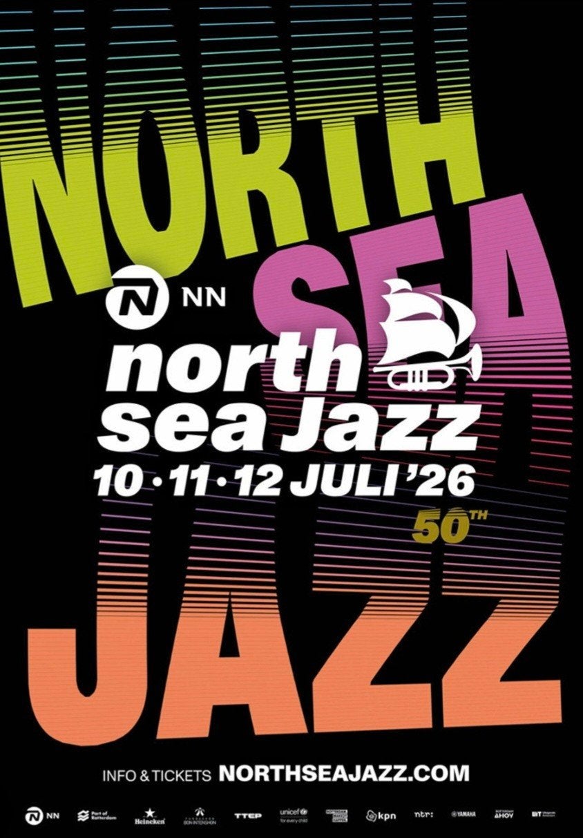 3 dagen kaart North Sea Jazz festival, Eén persoon, Juli