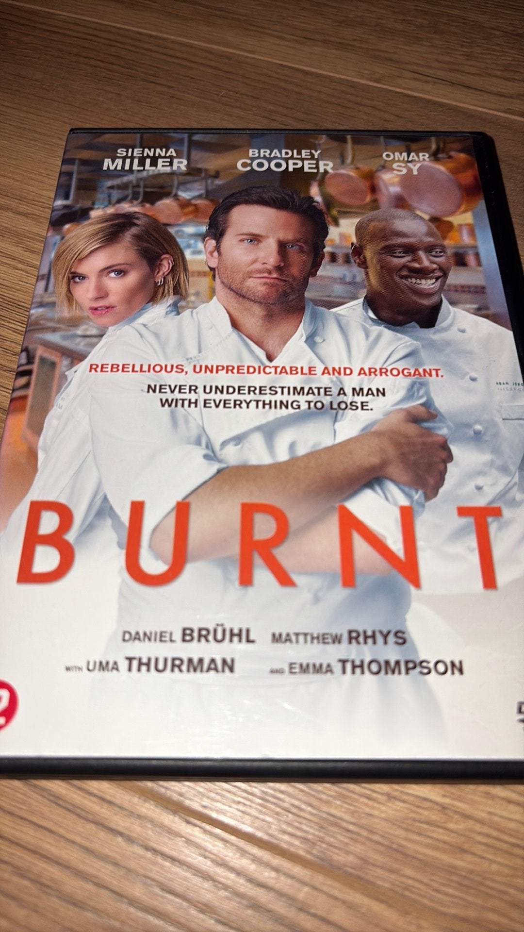 Burnt met Sienna Miller, Bradley Cooper en Omar Sy., Cd's en Dvd's, Vanaf 16 jaar, Ophalen of Verzenden, Zo goed als nieuw