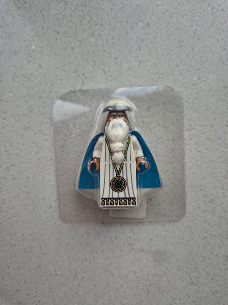 Lego Movie Vitruvius Minifiguur, Ophalen of Verzenden, Zo goed als nieuw, Losse stenen, Lego