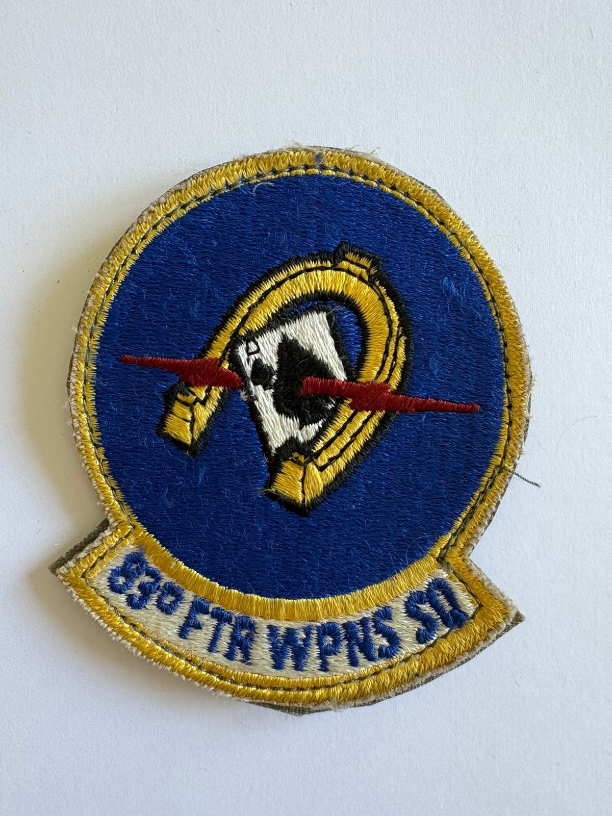 USAF 83d Fighter Weapins Squadron patch, Ophalen of Verzenden, Luchtmacht, Amerika, Embleem of Badge