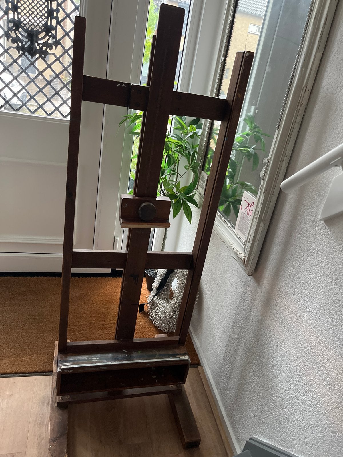 Houten schildersezel - Gebruikt, Hobby en Vrije tijd, Ophalen, Gebruikt, Ezel
