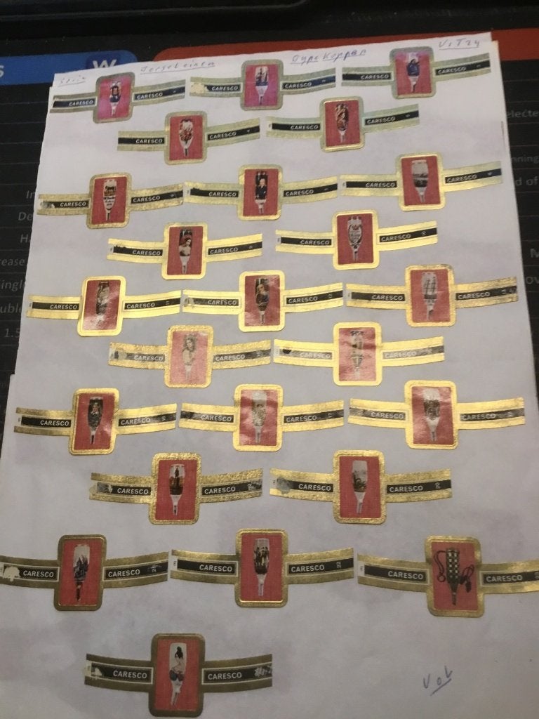 sigarenbandjes, Ophalen of Verzenden, Sigarenbandjes