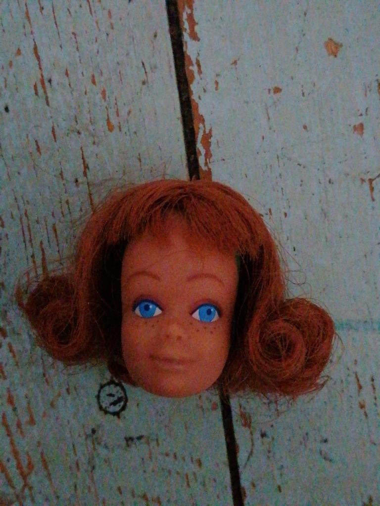 Vintage barbie poppen hoofdje midge, Verzamelen, Poppen, Ophalen of Verzenden, Gebruikt, Fashion Doll