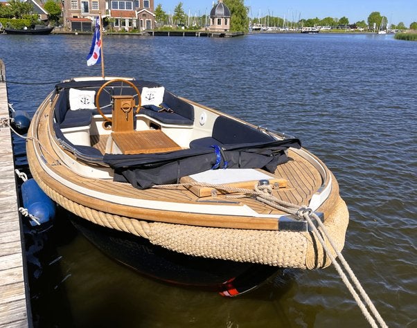 Makma Vlet 700 Volledig teak Winterprijs € 14.950,-, Watersport en Boten, Gebruikt, Binnenboordmotor, Diesel, Ophalen of Verzenden