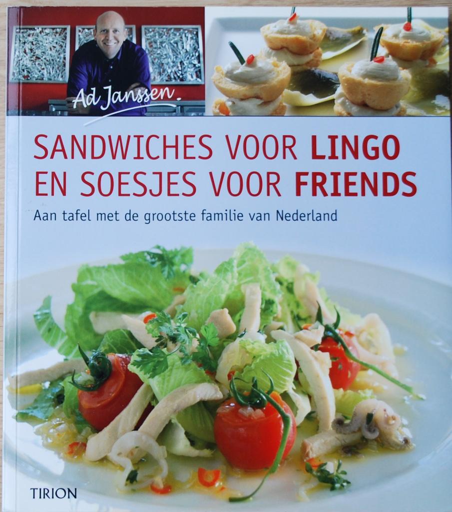 Sandwiches voor Lingo en Soejes voor Friends, Hoofdgerechten, Nieuw, Ad Janssen, Ophalen of Verzenden