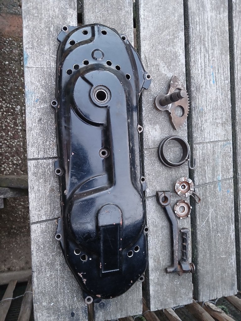 Carterkap kickstart minarelli horizontaal yamaha aerox, Ophalen of Verzenden, Gebruikt, Blok, Yamaha