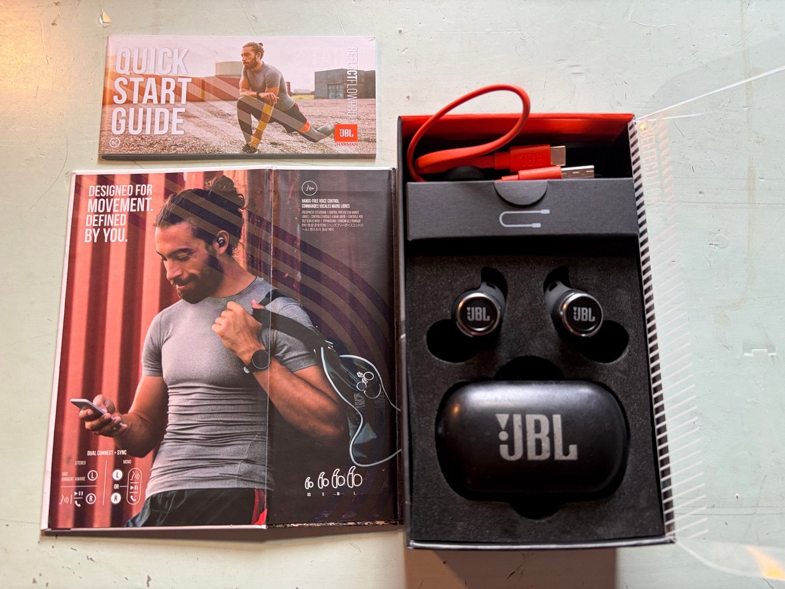 JBL Reflect Flow Pro Draadloze In-ear Koptelefoon