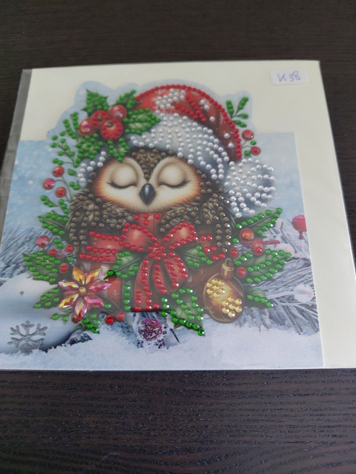Diamond painting kerstkaart 5+1 gratis, Ophalen, Nieuw, Kerst