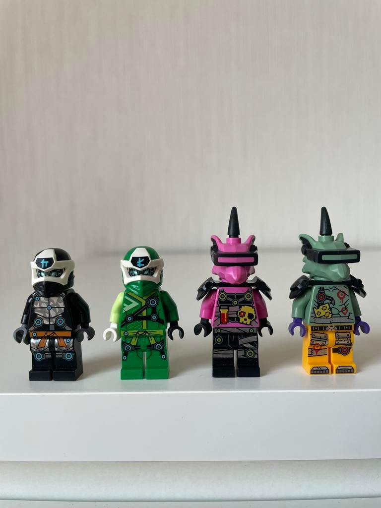 Lego Ninjago Digi Cole, Digi Lloyd & Cyborg Rats, Ophalen, Gebruikt, Lego, Minifiguur