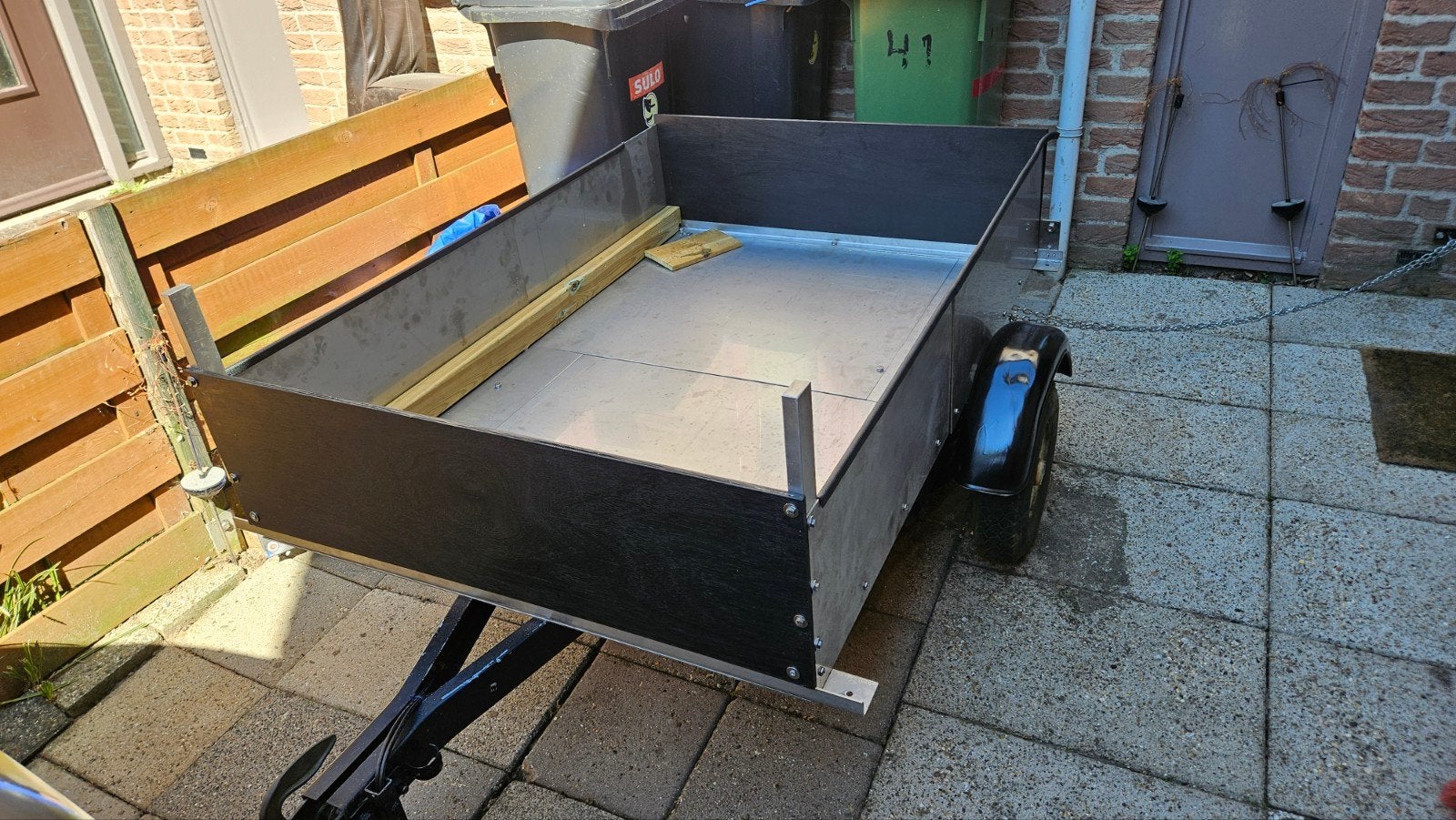 Ideale aanhanger voor bouwafval / klusse, Ophalen, Gebruikt
