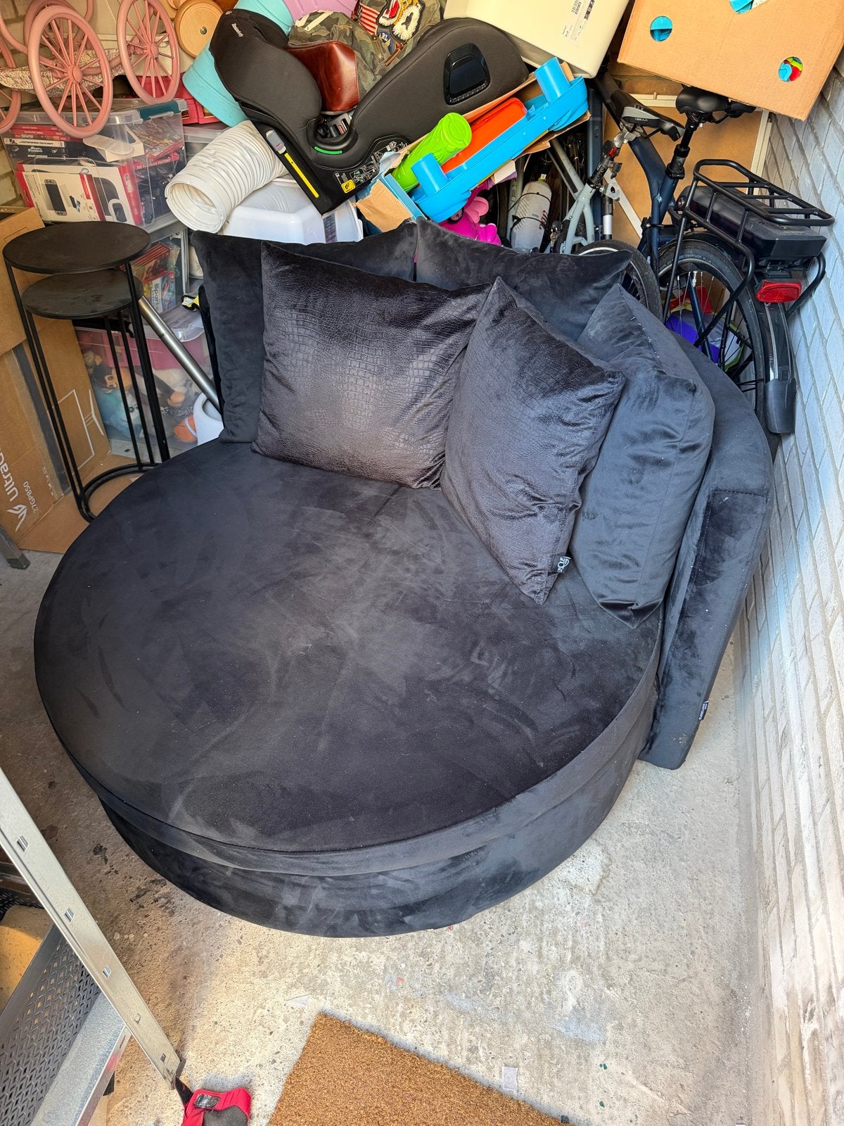 Mooie Love Seat met gebruikssporen - Kan nog een ronde mee!, Ophalen, Gebruikt, 150 tot 200 cm, Tweepersoons
