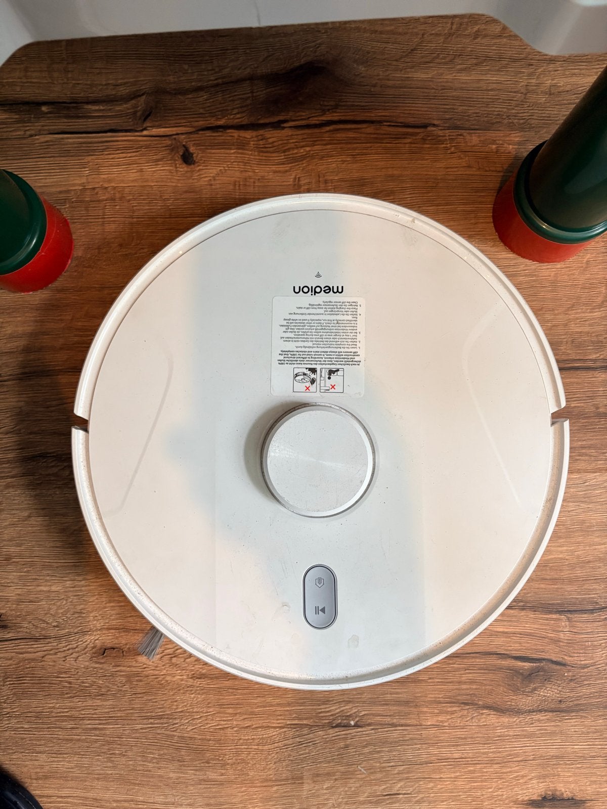 Medion Robotstofzuiger met Dweilfunctie en Kaartfunctie, Witgoed en Apparatuur, Overige merken, Gebruikt, Dweilfunctie, Ophalen of Verzenden