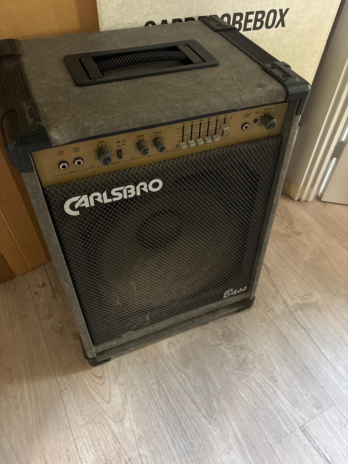 Carlsbro Bass Versterker - Gebruikt, Ophalen of Verzenden, Gebruikt, Basgitaar, Minder dan 50 watt