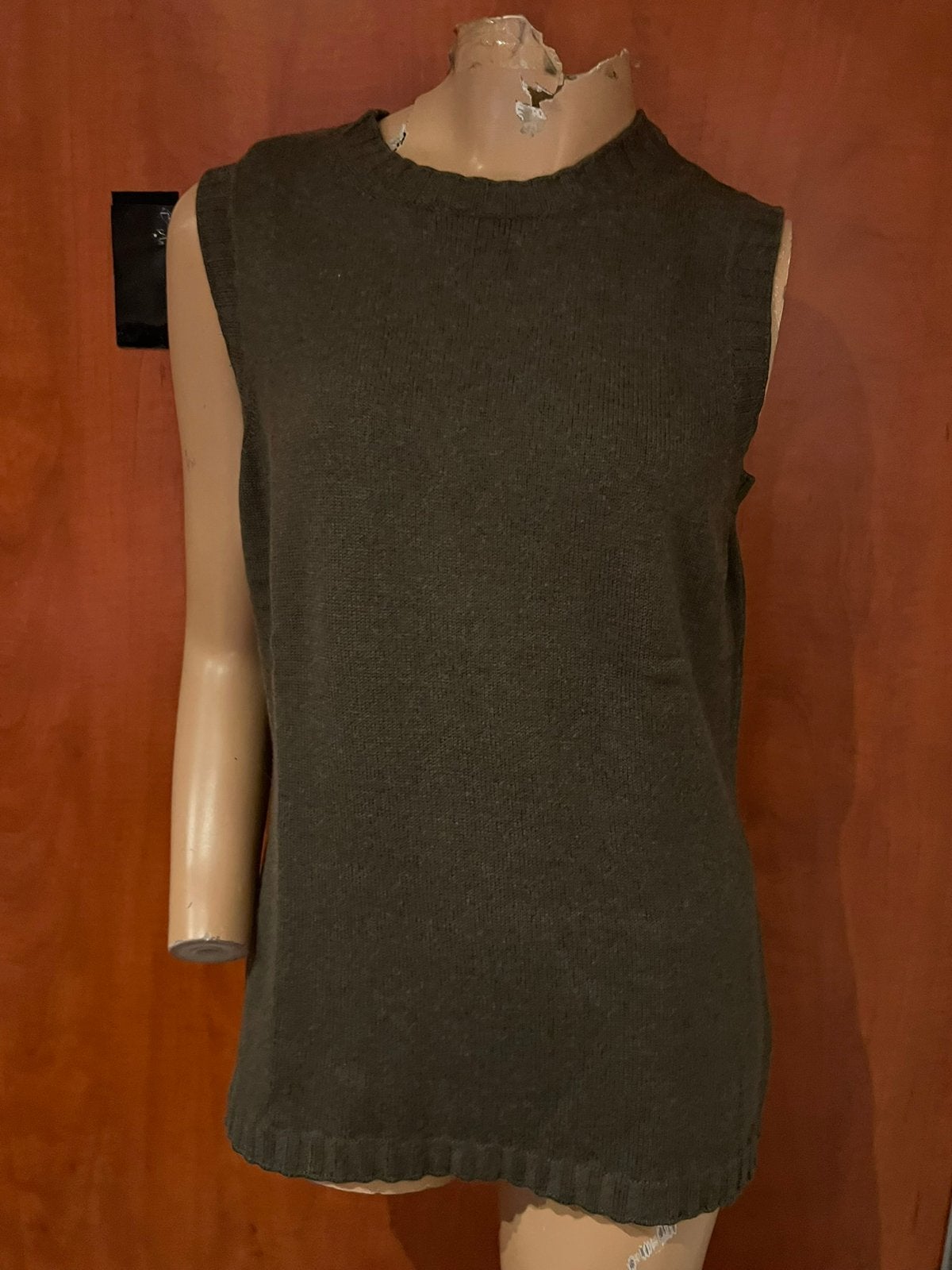 ESCADA Trui zonder mouwen maat M origineel zgan, Maat 38/40 (M), F, Bruin, Escada