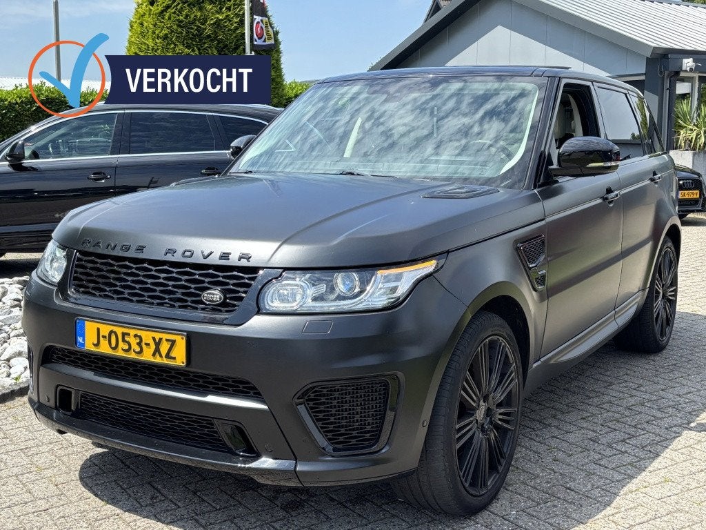 Land Rover Range Rover Sport 3.0 TDV6 HSE SVR Look Panorama, Auto's, Land Rover, Euro 5, Gebruikt, Beige, 2993 cc