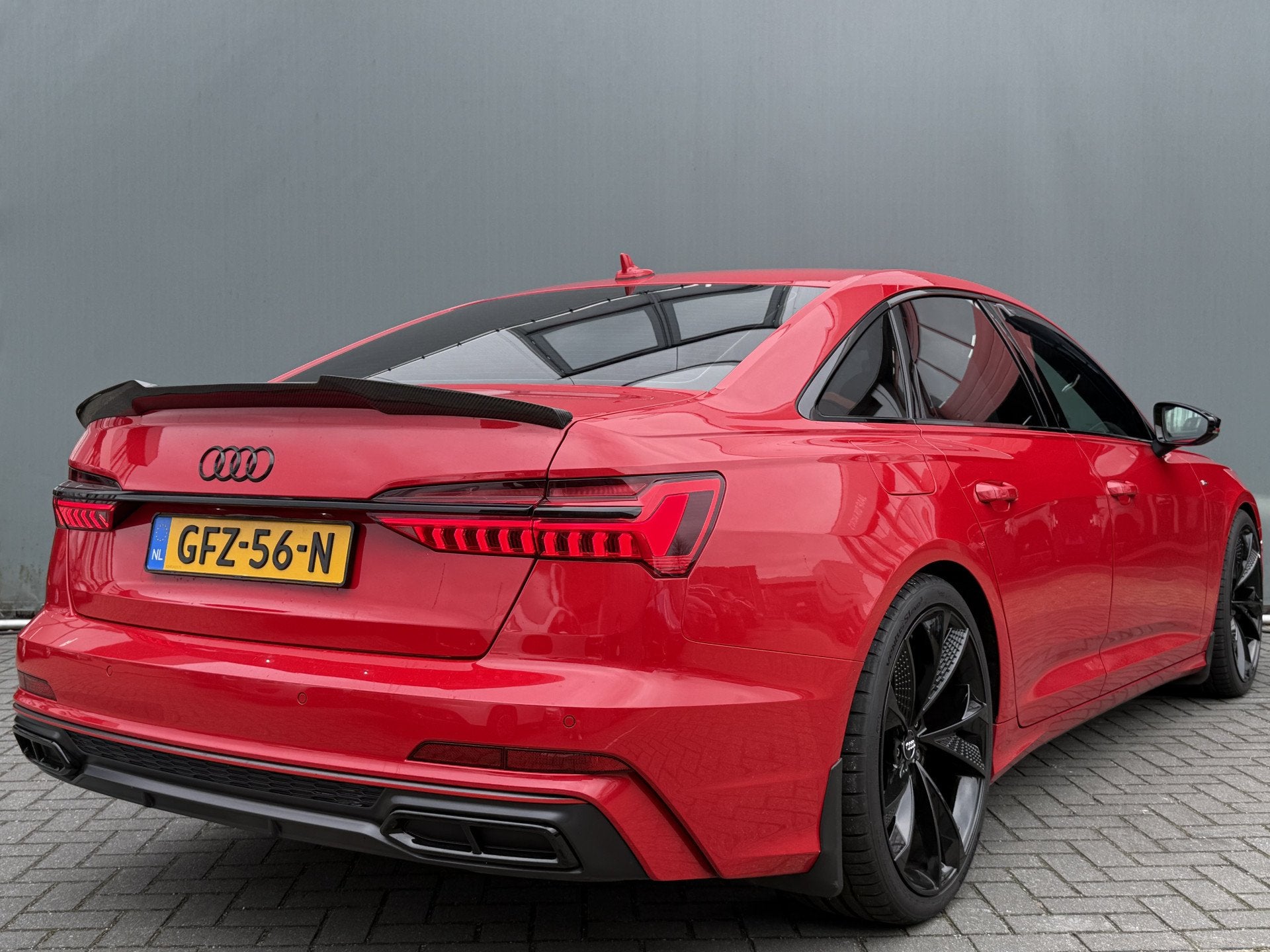 Audi A6 Limousine BWJ 2019 40 2.0 TDI 204 PK Sport AUTOMAAT, Auto's, Audi, Gebruikt, 4 cilinders, 2000 kg, Leder en Stof