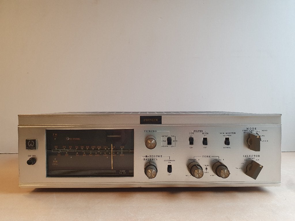 Vintage 60's (1964) Tube Amplifier Pioneer SX-40, Audio, Tv en Foto, Ophalen of Verzenden